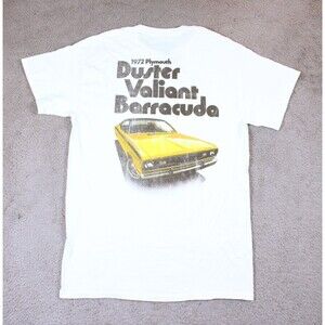 Chrysler Plymouth Duster Valiant Barracuda Classic T-Shirt (S)-NEW W/OUT TAGS!